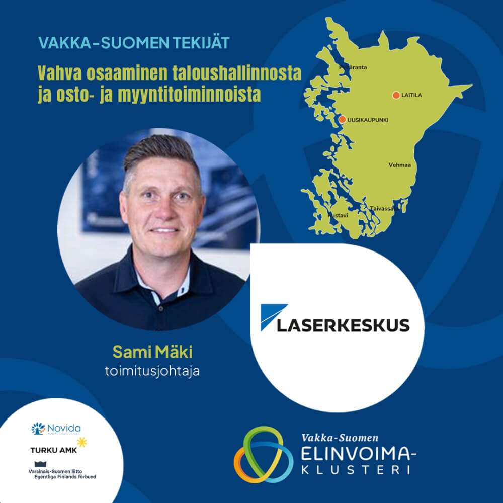 Vakka-Suomen Elinvoimaklusteri - Vakka-Suomen tekijät kuvat